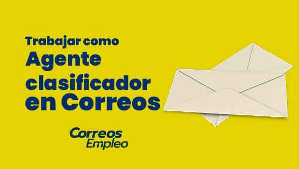 Trabajar como agente clasificador en Correos